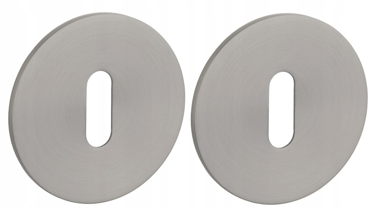 STERKE Rozetenset OVAAL 1710 Ultra Slim Basalt 3mm Sleutelgat