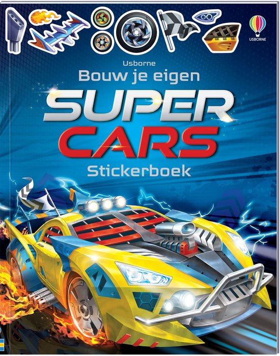 Supercars stickerboek - cover