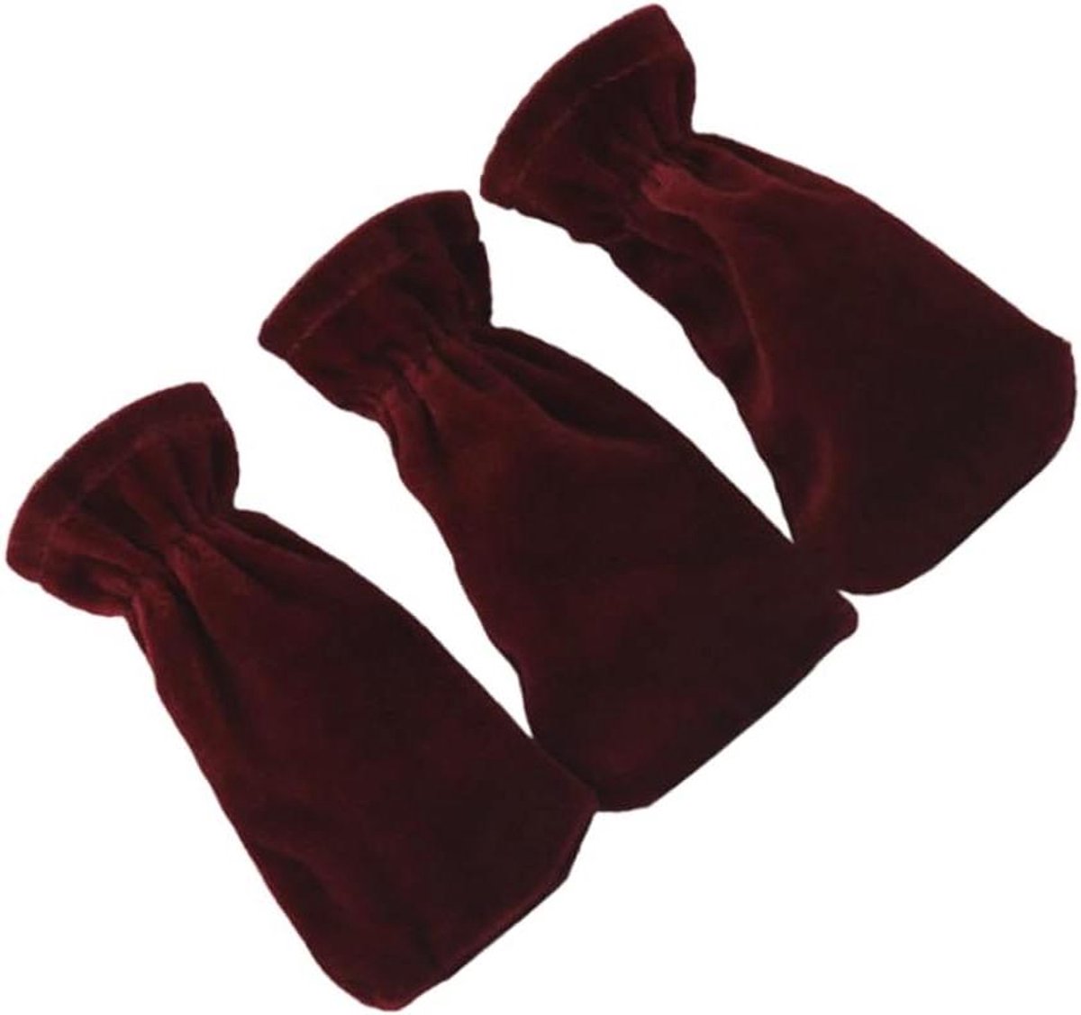 Pedaalhoezen Piano - Beschermhoezen - Muziek Maken - Elastische Band - 3 Stuks - Rood