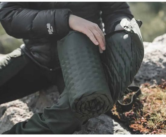 Easy Camp Self-inflating Mat Kestrel Single - 2.5 cm Slaapmat Zelfopblazend Lichtgewicht Compact van Merkloos — afbeelding 3