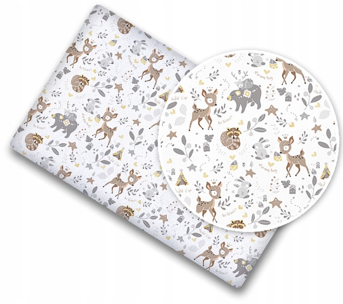 Babymam Wieg Laken met Elastiek 90x40 cm - 100% Katoen