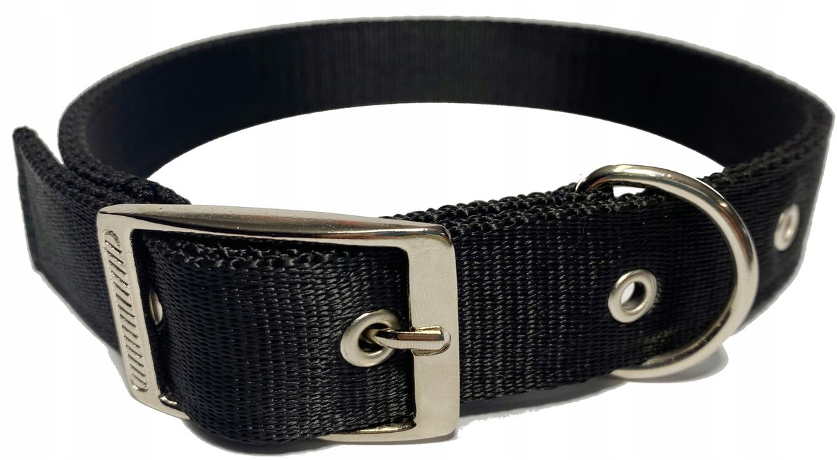 Verstelbare Hondenlijn 120-200cm, 30mm Breed, Zwart