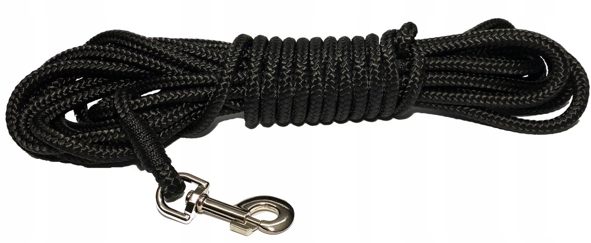 Honden Trainingslijn 5m - 10mm Dik, Met Handvat