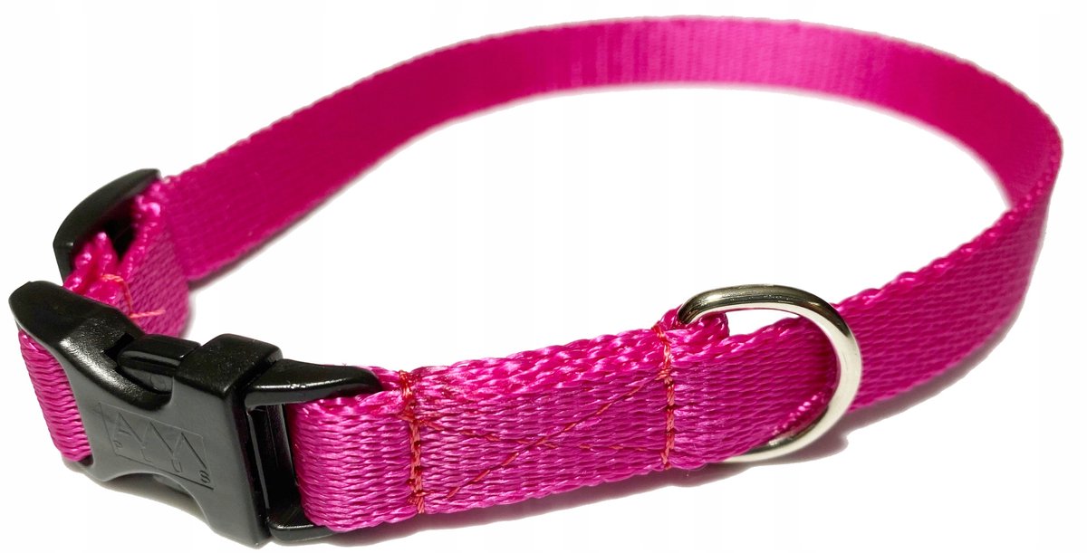 Verstelbare Hondenriem 120-200cm, 16mm Breed, Fuxia