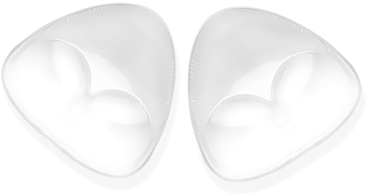 Dailygoods- Borstkompressen Liftend - Siliconen - Transparant - Voor Bikini's - Geschikt voor Cup D - Onzichtbaar en Natuurlijk Aanvoelend - Borstvullers