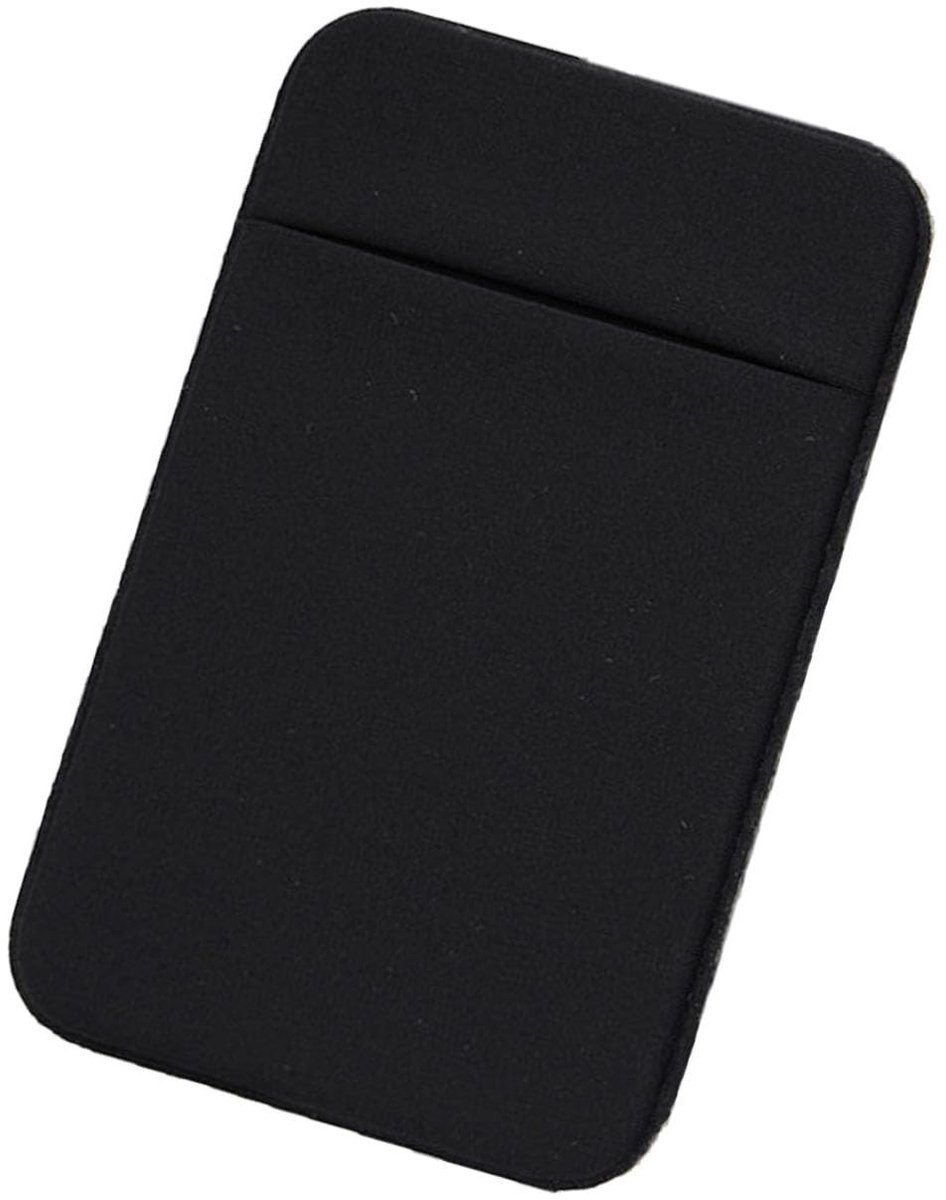 ZEYNOMAX- Mobiele Telefoonkaarthouder - Zachte Elastische Stof - Voor Smartphone/Tablet - Vak voor Identiteitskaart/Creditcard - Bescherming tegen Krassen - Stijlvol Ontwerp - Telefoonhouder