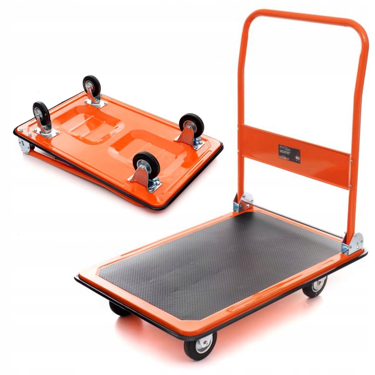 Kraft&Dele Platformwagen 300kg - Opvouwbaar, Magazijn & Transport