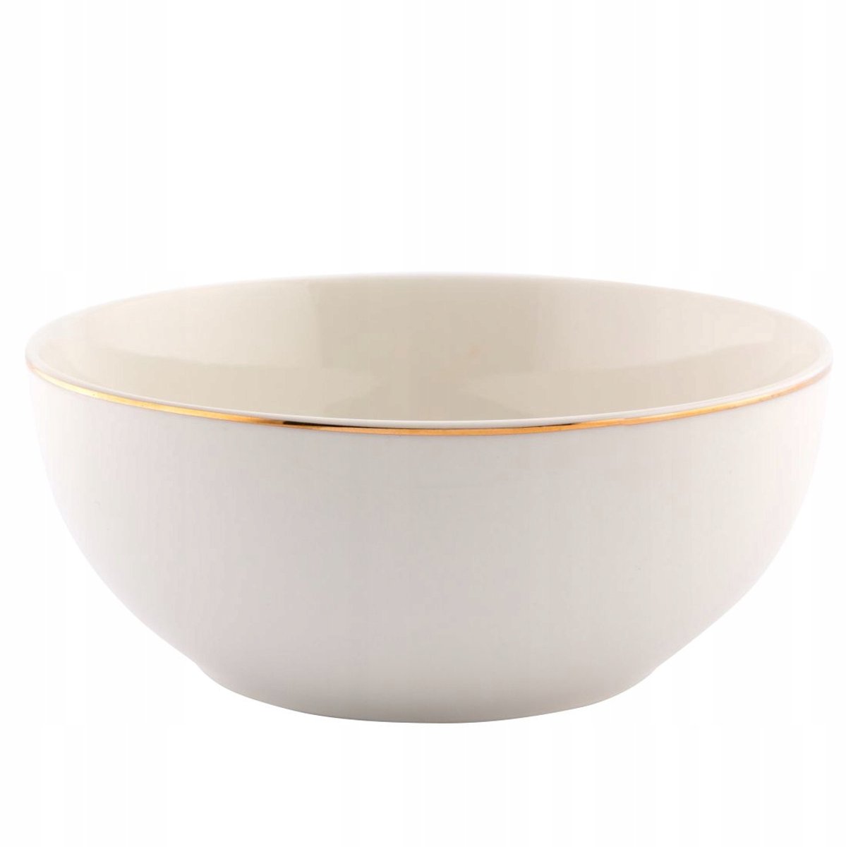 MariaPaula Saladekom 17cm Ecru Goud Porselein
