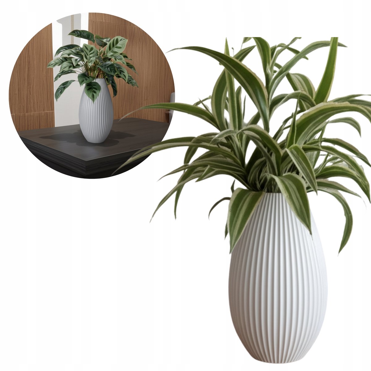 Moderne Vaas Kunststof - Onbreekbaar & Decoratief