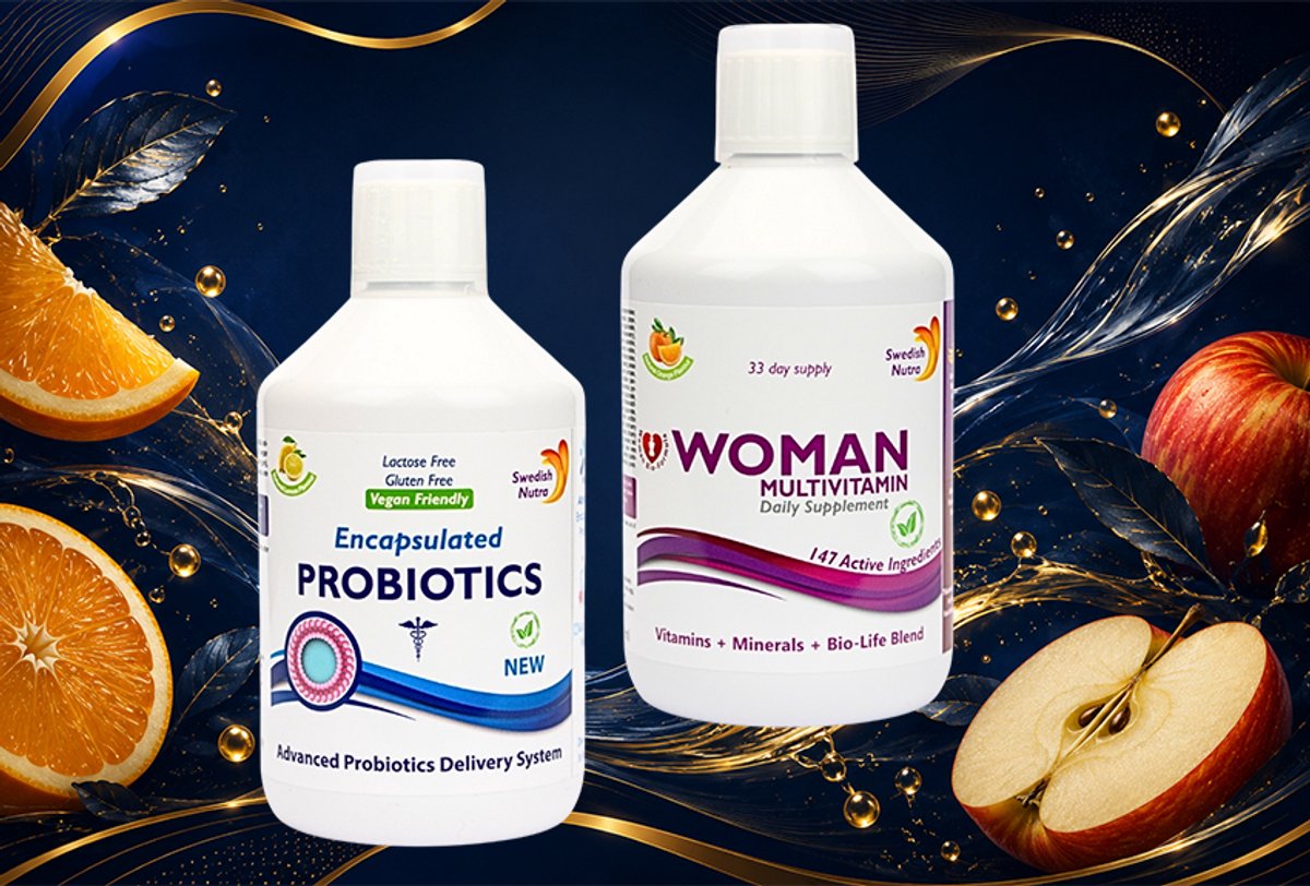 Biotics & Woman multivitamine, Al deze ingrediënten en nutriënten zorgen voor een verbetering van energie en uithoudingsvermogen. Deze blend valt onder de Multivitaminen en is nog eens gemixt met ijzer, amino
