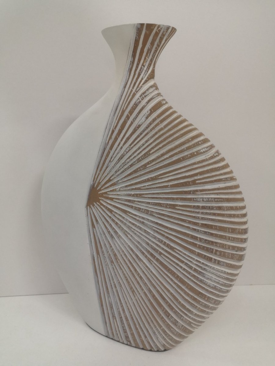 Moderne keramische vazen ​​34 cm - handgemaakte interieurdecoratie