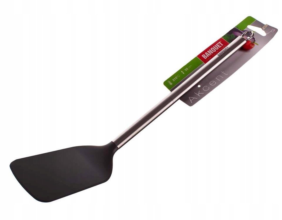 Banket Akcent Nylon Spatel - 33cm, Roestvrij Staal