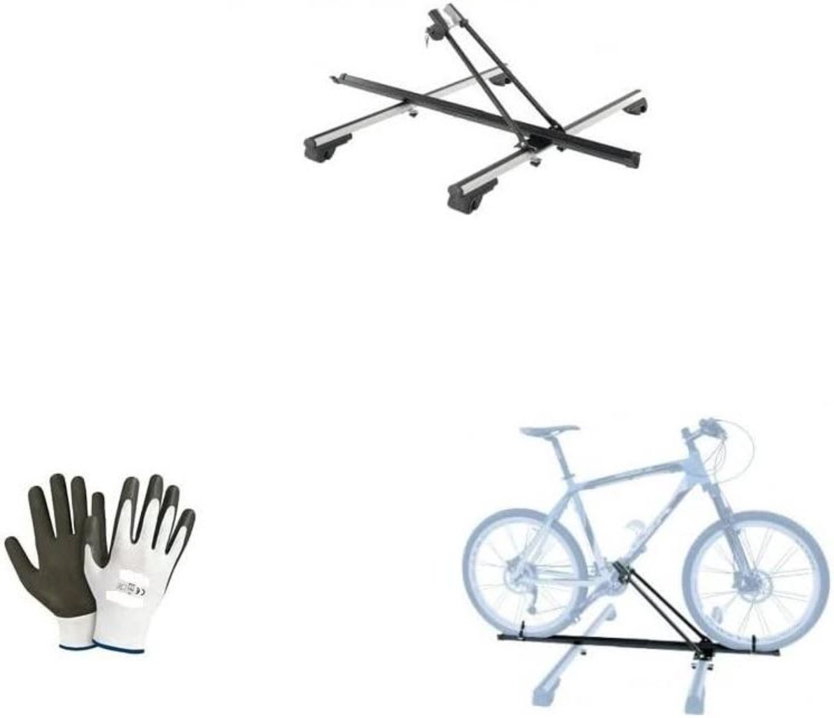 Fietsendrager Auto - Fietsdrager Dak - Fiets Vervoeren - Met Sleutel - Max 15kg - Staal