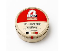Erdal Kleurloze Schoencrème met Bijenwas – Voedt, Beschermt en Verzorgt Leer – Transparante Schoenpoets voor Langdurige Glans