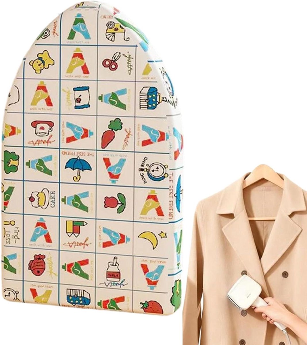 Stoomstrijkhandschoen - Hittebestendige handschoen - Kleding verzorgen - Voorkomt brandwonden - 14 x 24 cm - Niet gespecificeerd