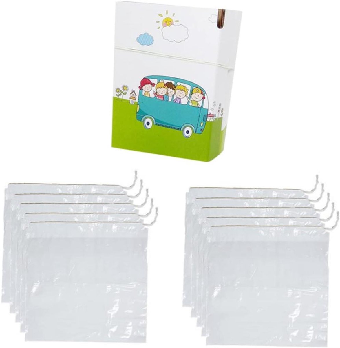 Vouwbaar Potje - Reis Toilet - Zindelijkheidstraining - Inclusief Zakjes - 225 cm - Wit