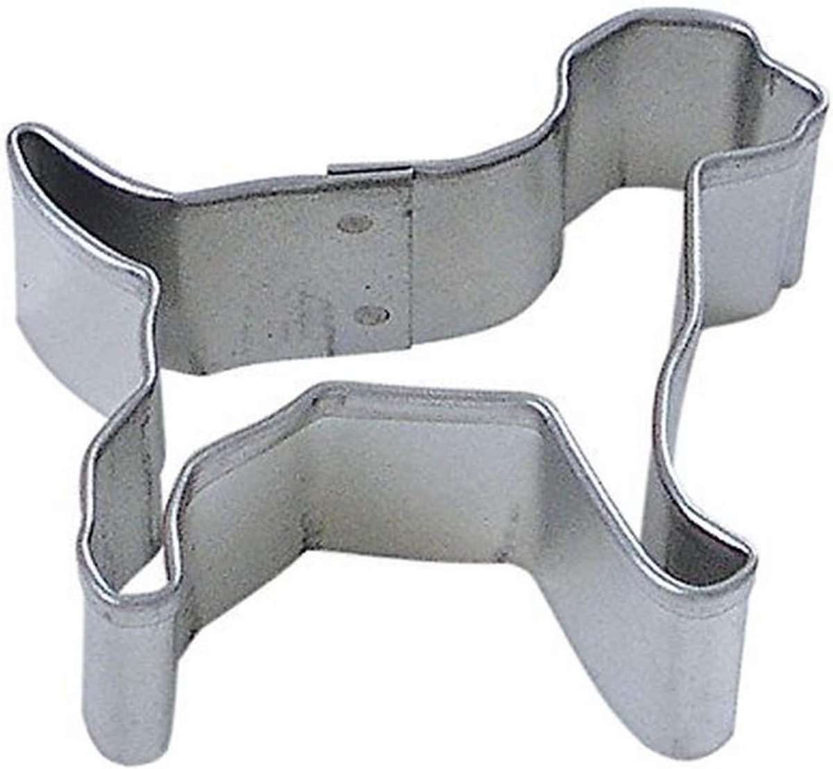Koekjesvorm Hond - Hondenkoekjes Snijder - Koekjes Bakken - Duurzaam Staal - 5 cm - Zilver