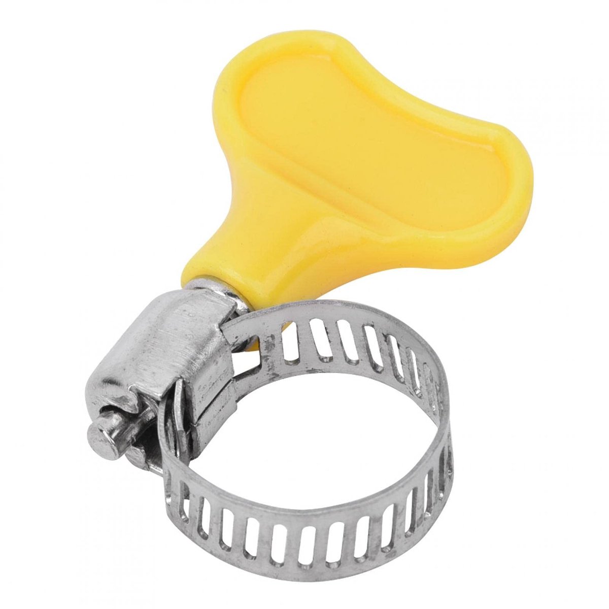 Dailygoods- Slangklem 10 Stuks - Roestvrijstalen Slangklemmen - Kunststof Handvat - Verstelbaar - Corrosiebestendig - Duurzaam - Buisclip