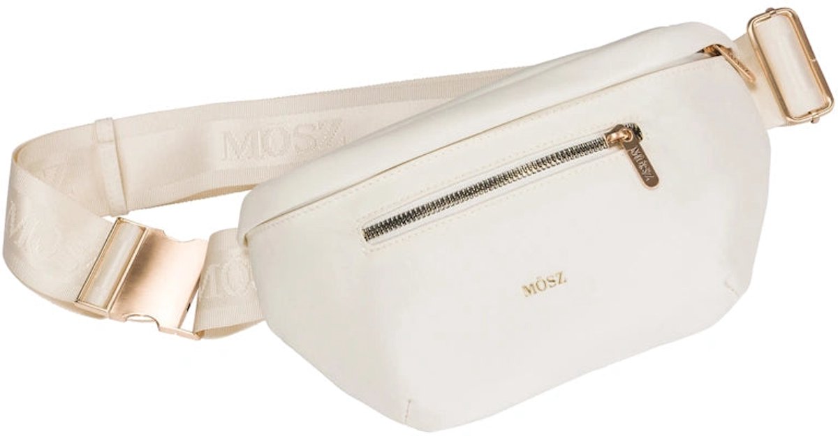 MŌSZ Jessy Heup- / Crossbody Tas Creme
