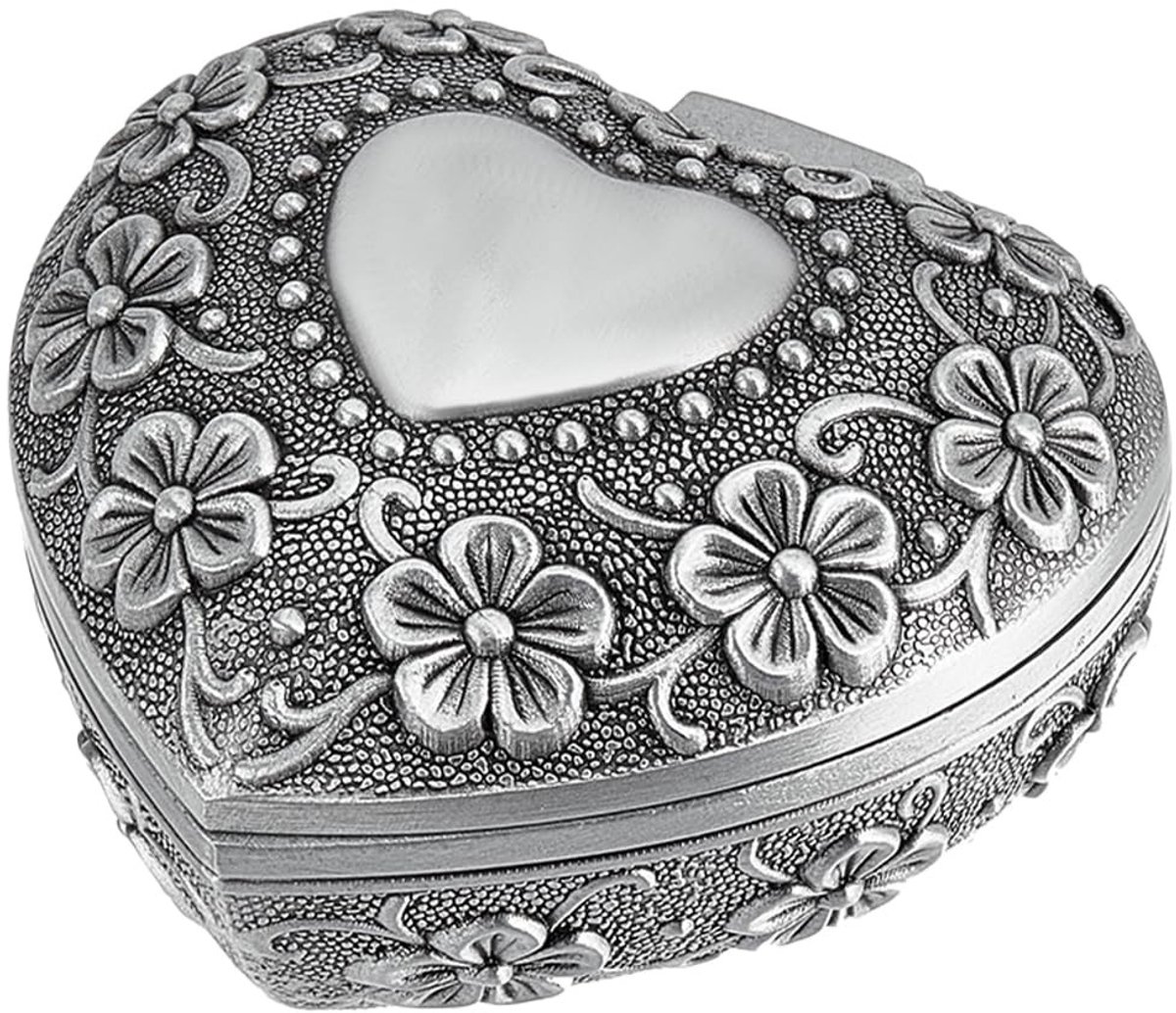 Dailygoods - Vintage Hartvormige Juwelendoos voor Sieraden