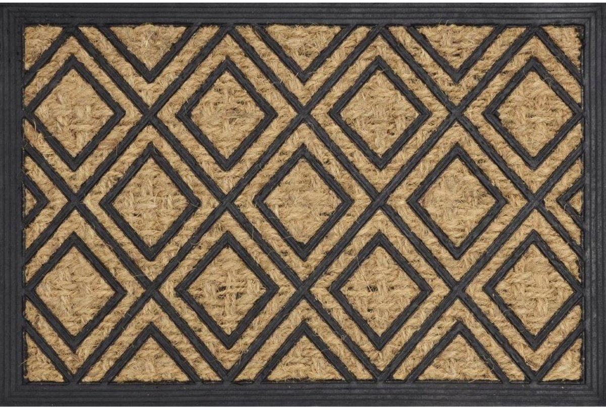 Kokosrubber Deurmat 60x40 cm - Antislip en duurzaam
