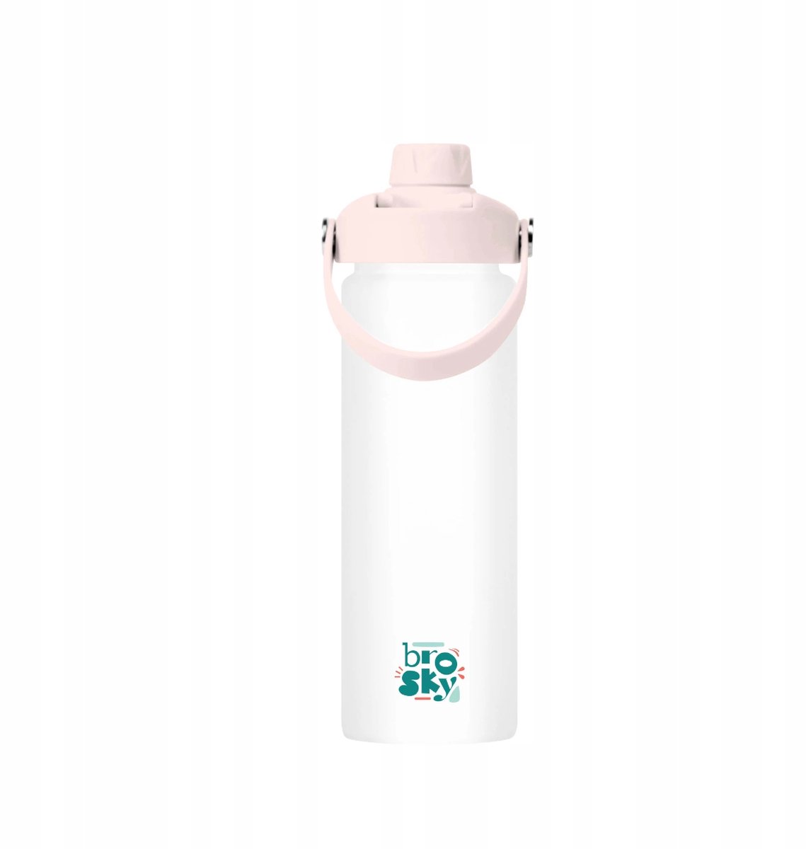 Brosky Glass Waterfles 610ml - Glas met rozetdop en handvat