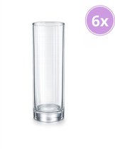 Verres à boire - 320ml/32cl - (6 pièces) - Verre à boire - Verres à limonade - Glas - Haute qualité - Ensemble de verres - Verres à boire - Verres à cocktail - Verre highball