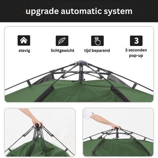 CLVP® 2 Persoons Tent - Trekking Tent - Campingtent van CLVP® — afbeelding 2