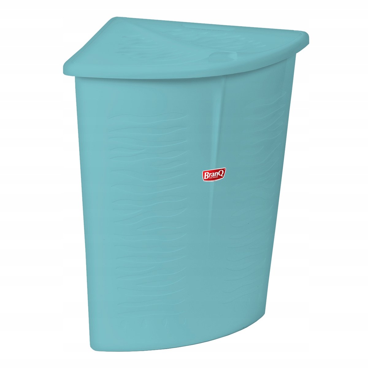 BranQ 45L Hoek Wasmand Blauw - Vleugeleind & Afdekking