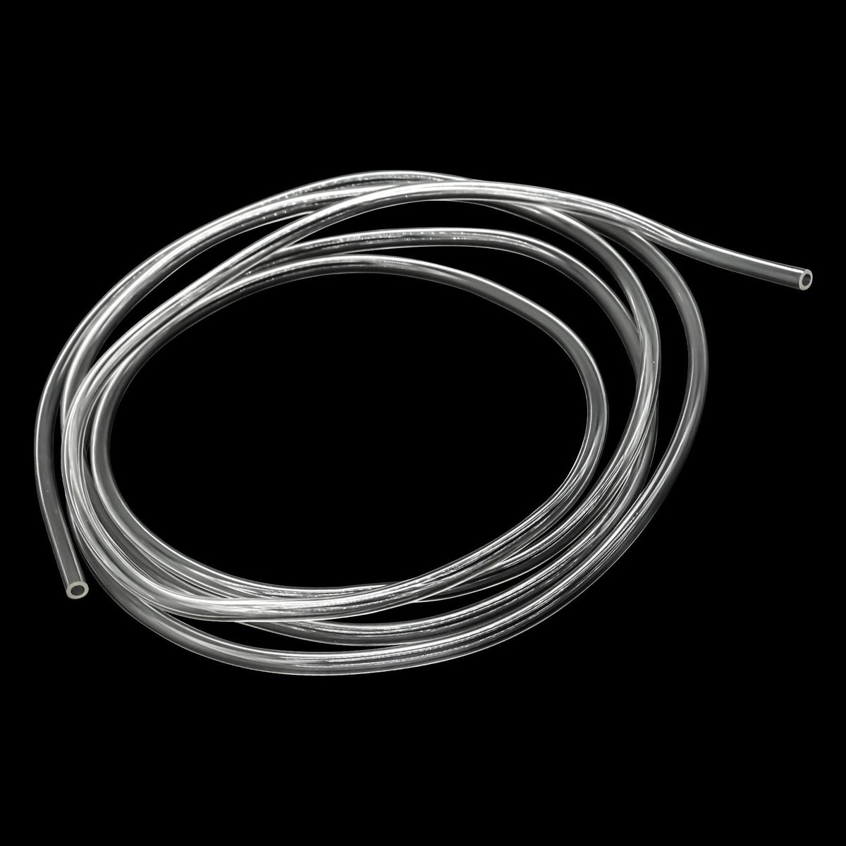 Dailygoods- Plastic Tube 2mm ID x 4mm OD - 2 Meter Lengte - Voedselveilige PVC Slang - Flexibele Buizen - Transparant - Schokbestendig