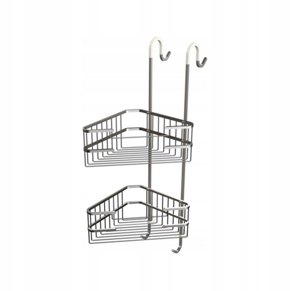 Andex Dubbele Hoek Douche Organizer - Messing, Chroom