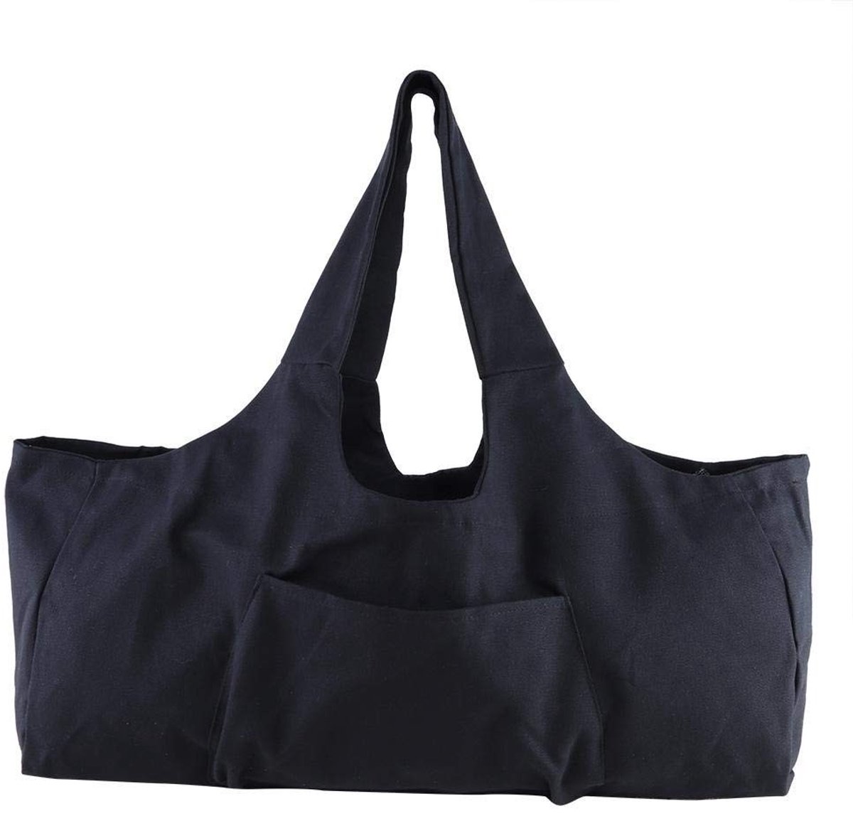 BRENZOOS- Yogamat Tas Grote Capaciteit - Opbergtas - Sporttas - Zijzakken - Zeildoek - Afmetingen 73,6 x 22,8 x 30,5 cm
