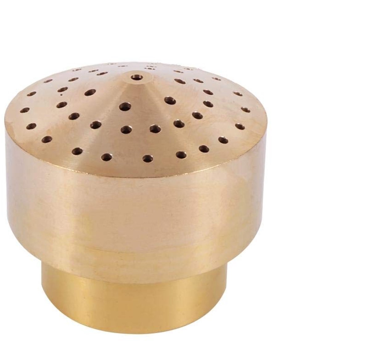 JHUBERS - Fontein Spuitkop - Multi Jet - Decoratie voor Tuin en Vijver - Gouden Kleur - Waterstralen - Geschikt voor Buiten - 1/4 Inch