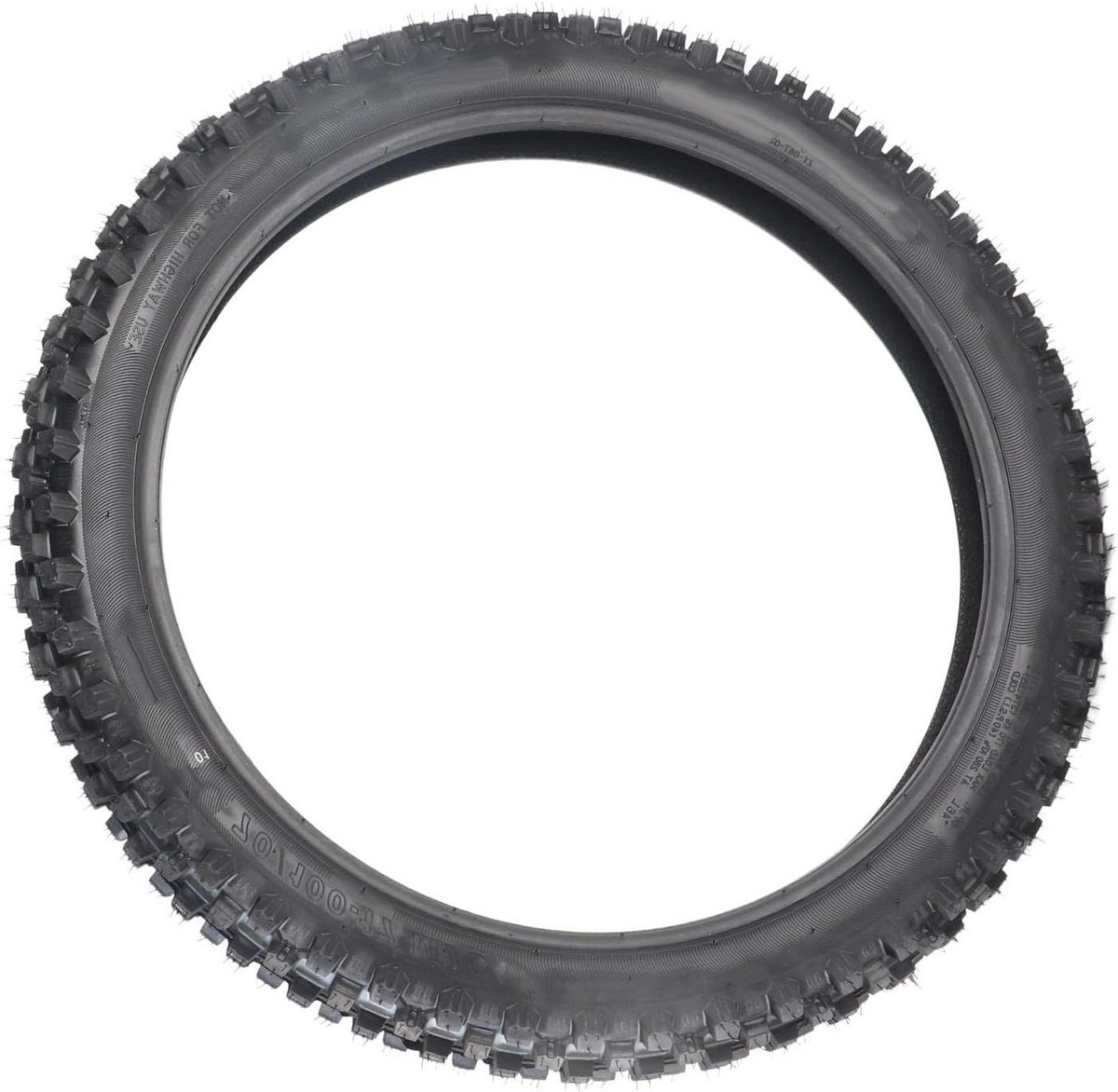 Fietswiel set - Banden en binnenband - Off-road rijden - Superieure grip - 70/100-17 inch - Zwart