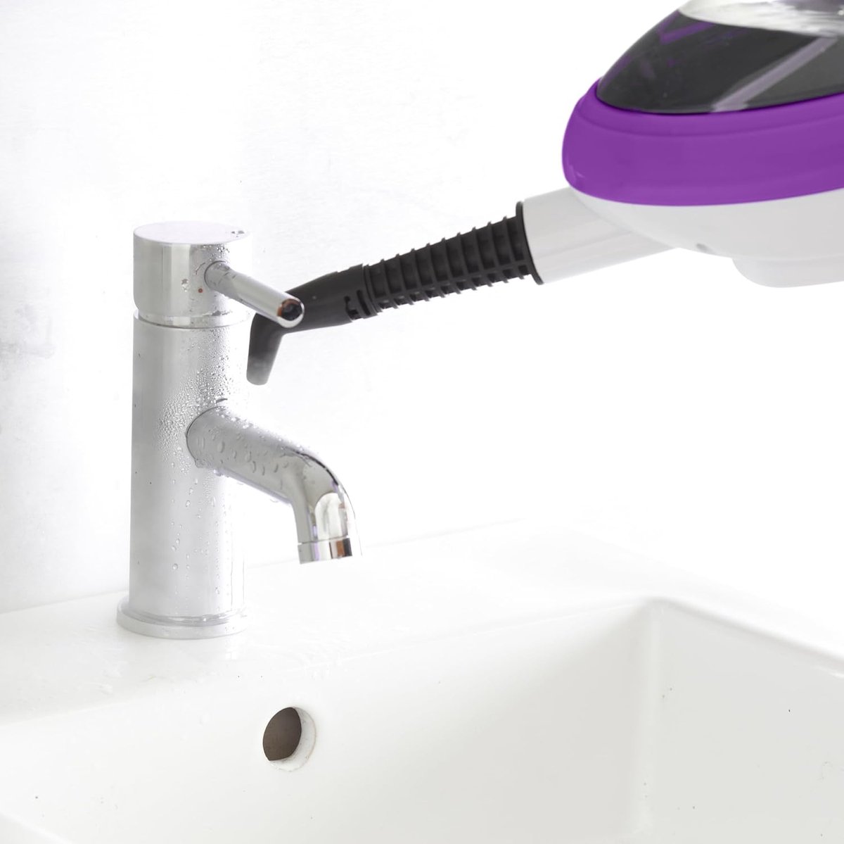 Stoomreiniger 10-in-1 - Multifunctionele Stomer - Hygiënisch Huis - Snel Verwarmend 1500W - 450ml Tank - Paars — cadeau in Cadeau-ideeën - foto 4