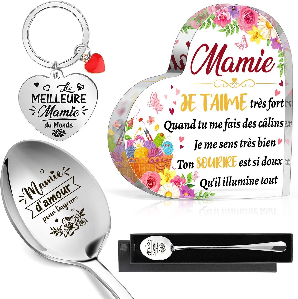 Dailygoods- Moederdagaccessoires Groot - Sleutelhanger - Lepel - Decoraties - Verjaardagscadeaus - Cadeaus voor mannen - Cadeau