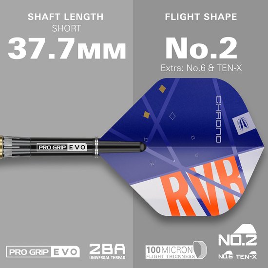 Dartpijlen Set - Wolfraam Darts - Precisie Werpen - Verwisselbare Tips - 18 Gram - Veelkleurig — afbeelding 5