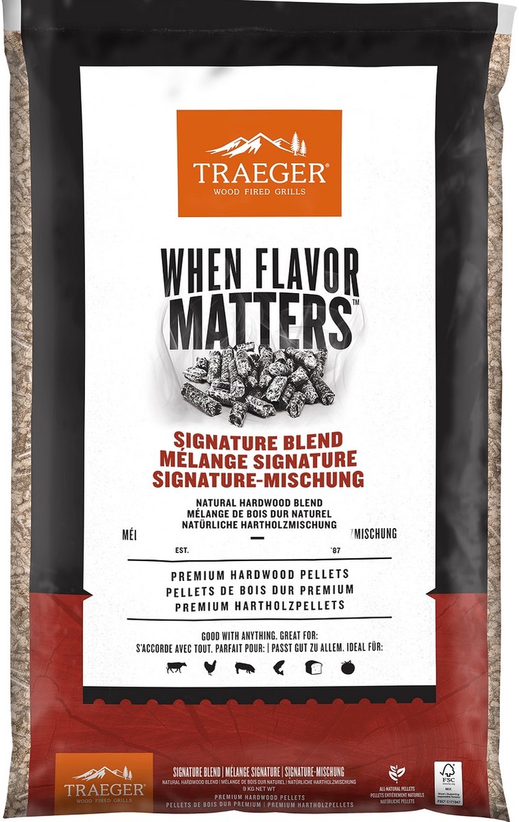 Traeger FSC Signature Blend Pellets