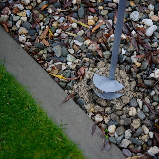 Grondboor Tuin - Handboor Boren - Planten Ondersteunen - Ergonomische Handgreep - 200 mm Diameter - Grijs Zwart Groen — afbeelding 2