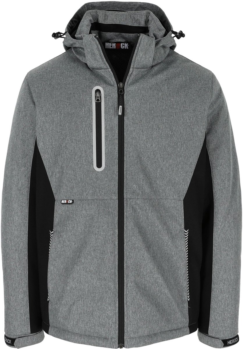 Herock Taris Softshell Jas Zwart / XS