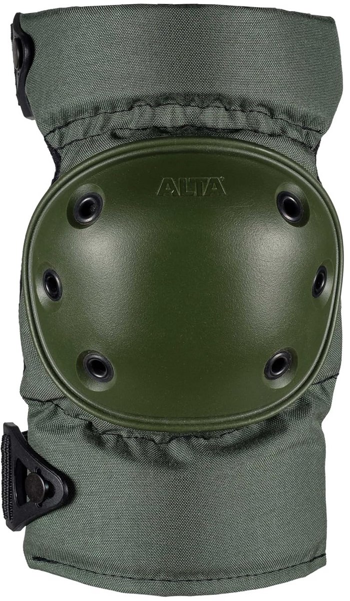 Kniebeschermers - Beschermende Pads - Veilig Sporten - Flexibele Dop - 229 cm - Olijfgroen