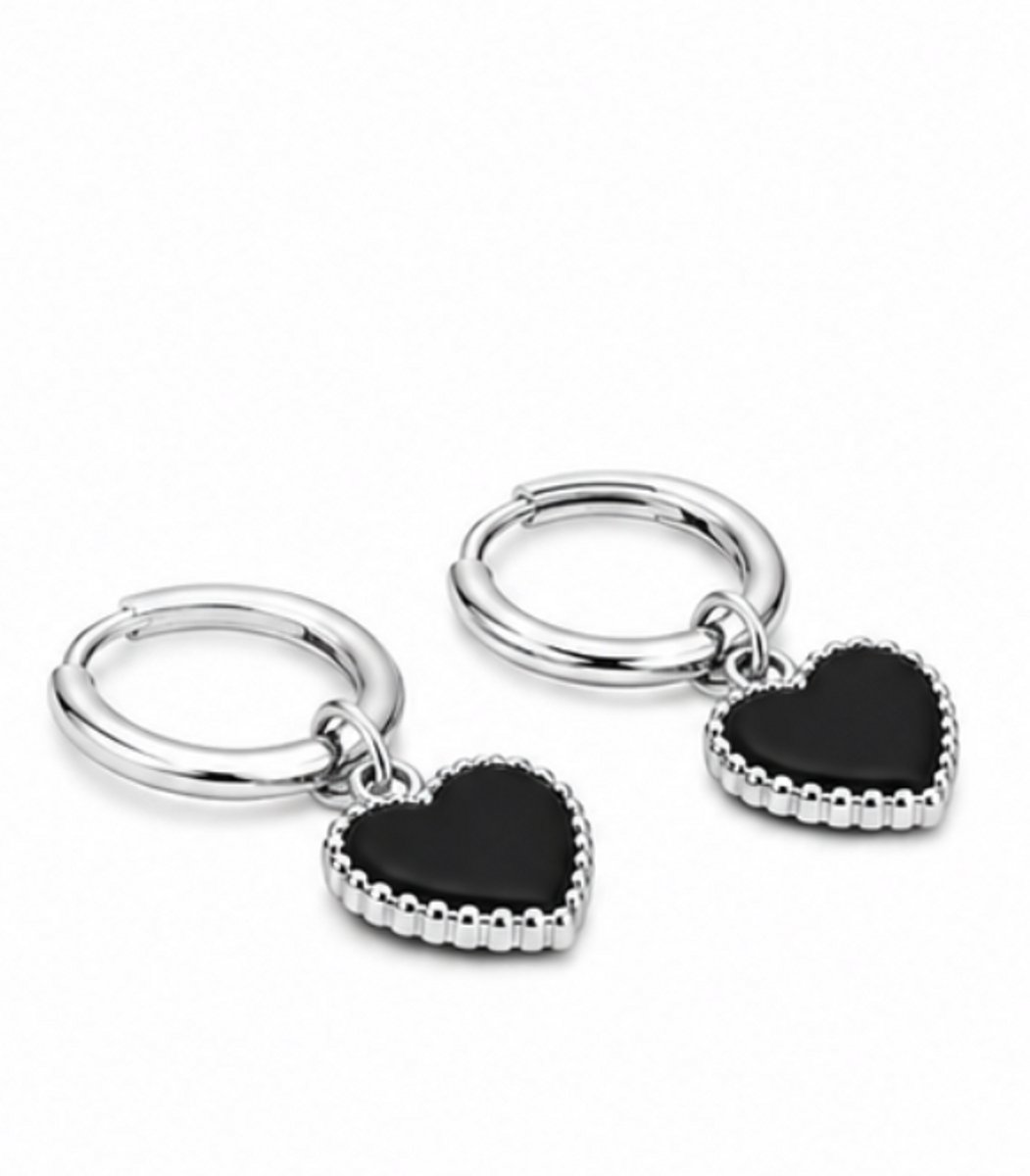 Oorbellen - Zilverkleurig - roestvrij staal - Sieraden - Oren - Vrouwen- verjaardag cadeau - cadeau - Schattige Oorbellen