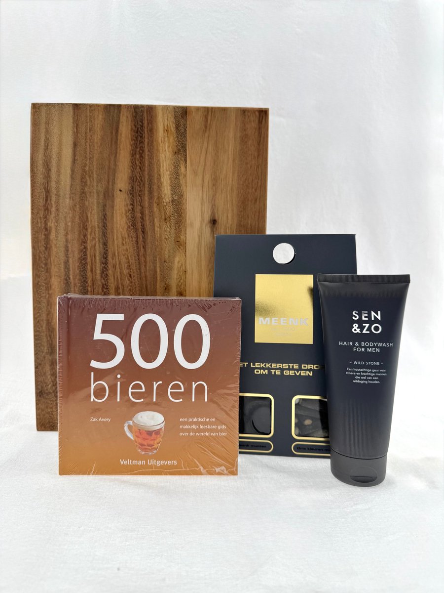 Kadootje •Cadeaupakket Heren• Receptenboek 500 Bieren - Cadeau voor Mannen - Perfect Gifts