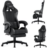 Huzaro Force 4.7 Ergonomische Gamestoel - Comfortabele Bureaustoel - Carbon Mesh