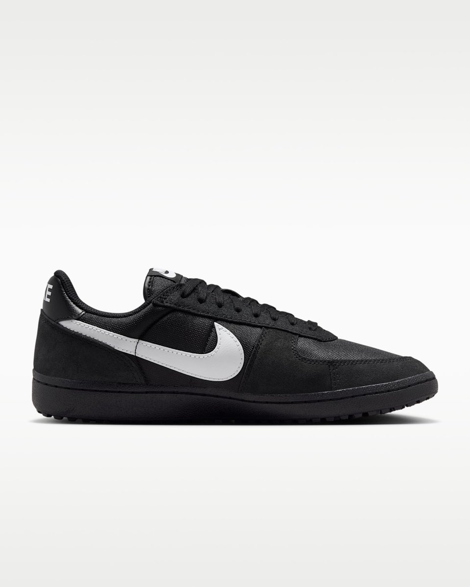 Nike Field General Sneakers – – Retro Football Lifestyle Zwart