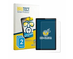 BROTECT - Screenprotector voor Simplori T18 - Folie Beschermfolie transparant 2 Stuks