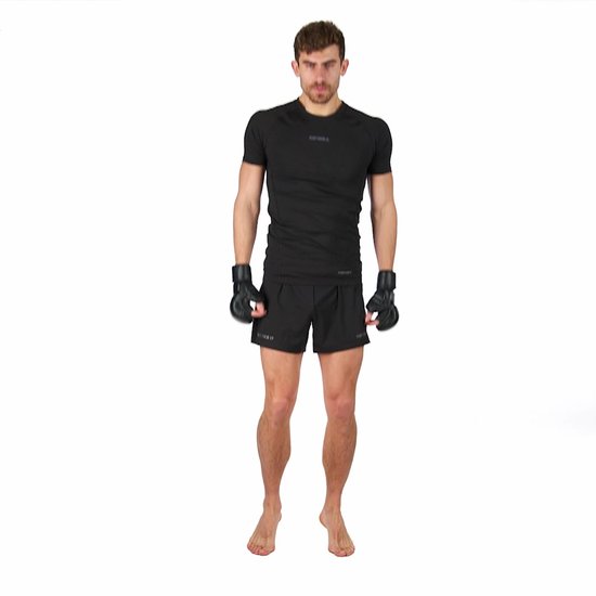 Sanabul Essential 7 oz MMA Hybride Sparringhandschoenen - zwart, zilver - maat S/M