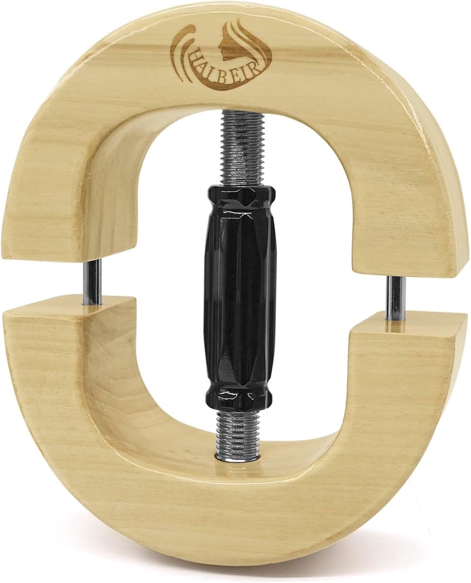 Hoedspanner - Hoedenstretcher - Vorm behouden - Ovaal ontwerp - One size - Zwart