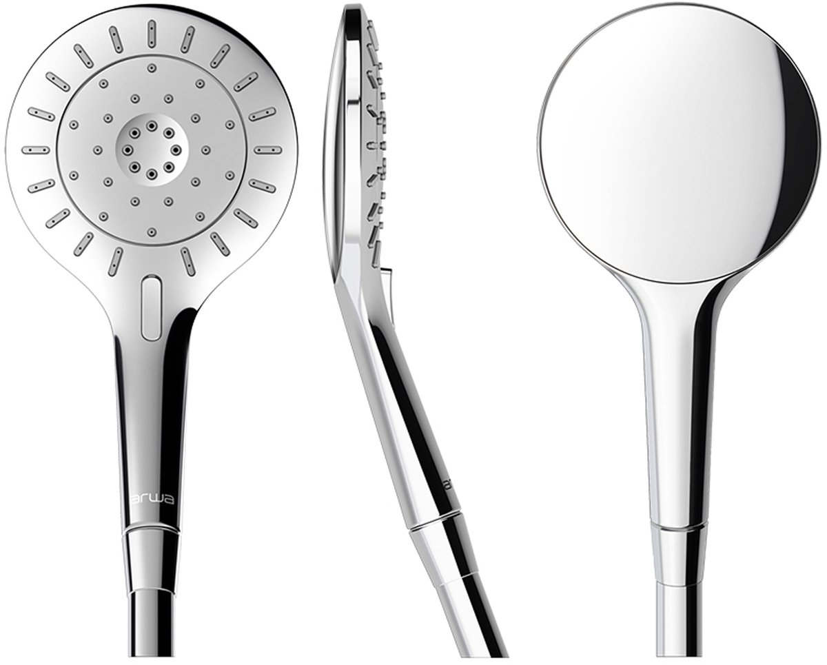 Laufen Douche accessoires - Douchekop MyTwin120, 3 jets, chroom HF939029100000