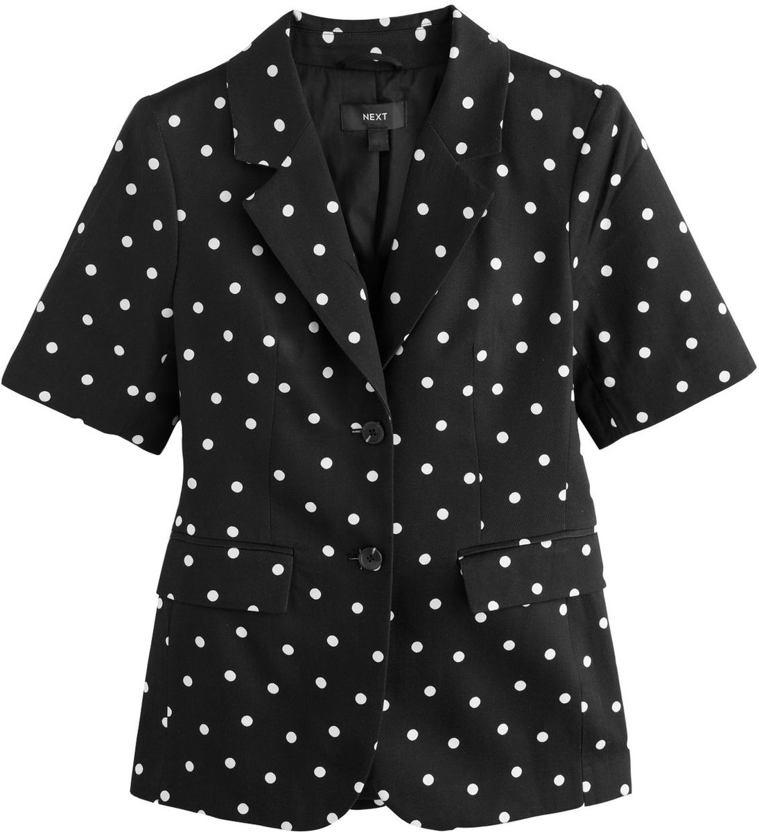Next - Dames - Jack met korte mouwen - Zwart